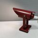 Small delicious wall lamp in Bordeaux red color from the 1980s