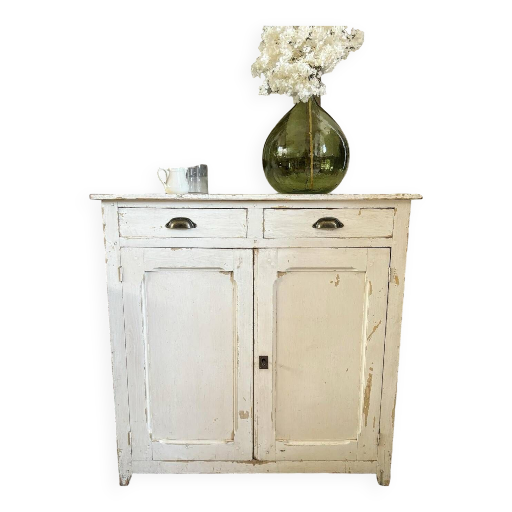 Parisian buffet with cream patina