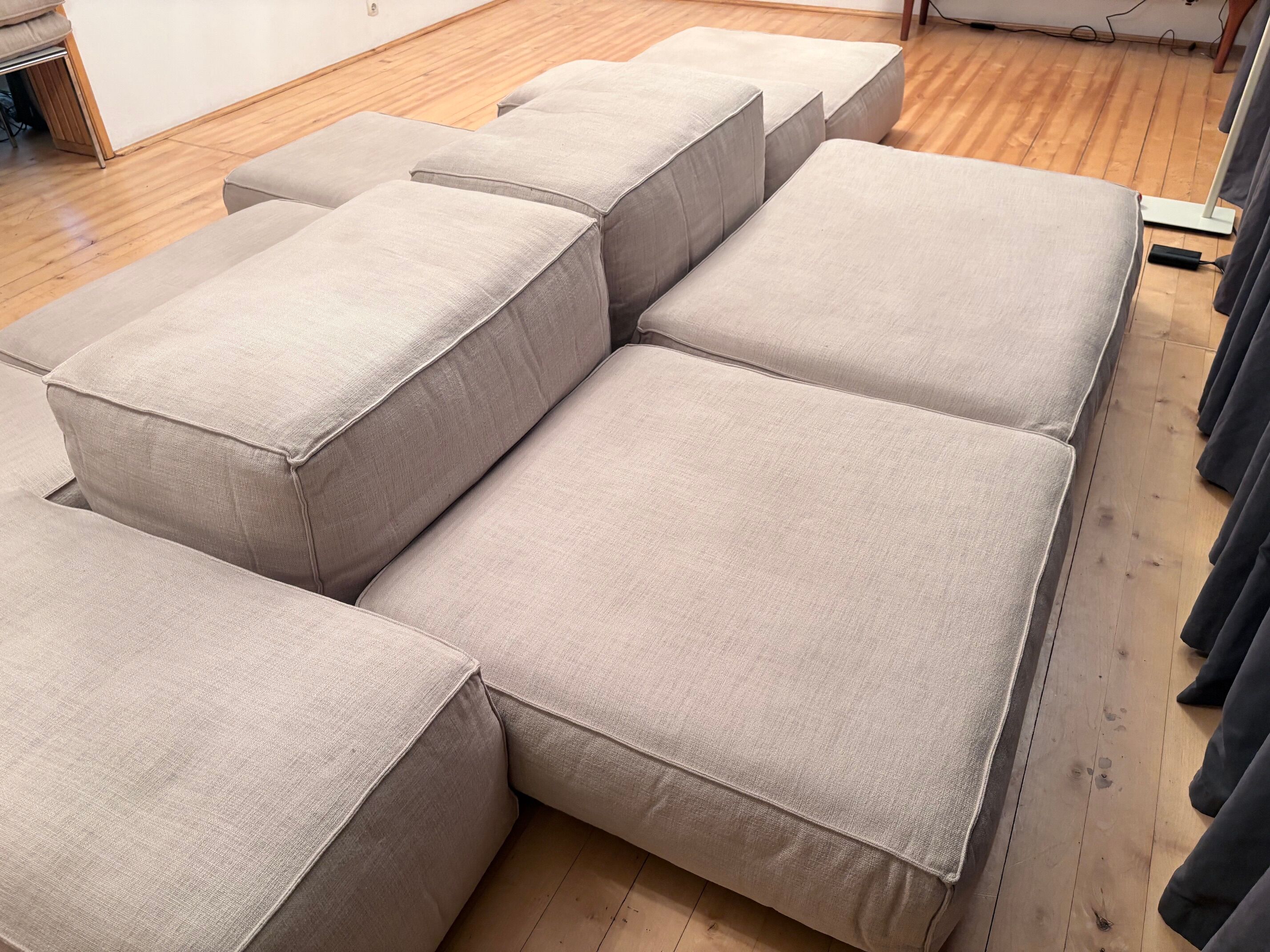 Extrasoft modular sofa designed by Piero Lissoni, Living Divani, Italy