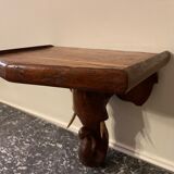 Wall console elephant head