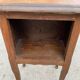 Louis XV bedside table in dark matte oak