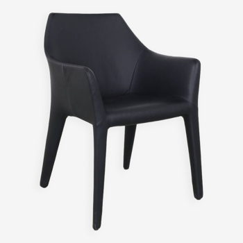 Fauteuil en cuir « Tip Toe Arms » par Bonaldo Italie