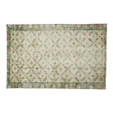 Anatolian handmade vintage rug 243 cm x 154 cm