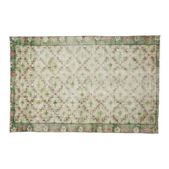 Tapis vintage Anatolien fait main 243 cm x 154 cm