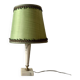Vintage alabaster and brass table lamp