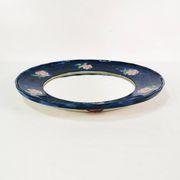 Ceramic wall mirror, Hindelanger-Keramik, Germany, 1960s.