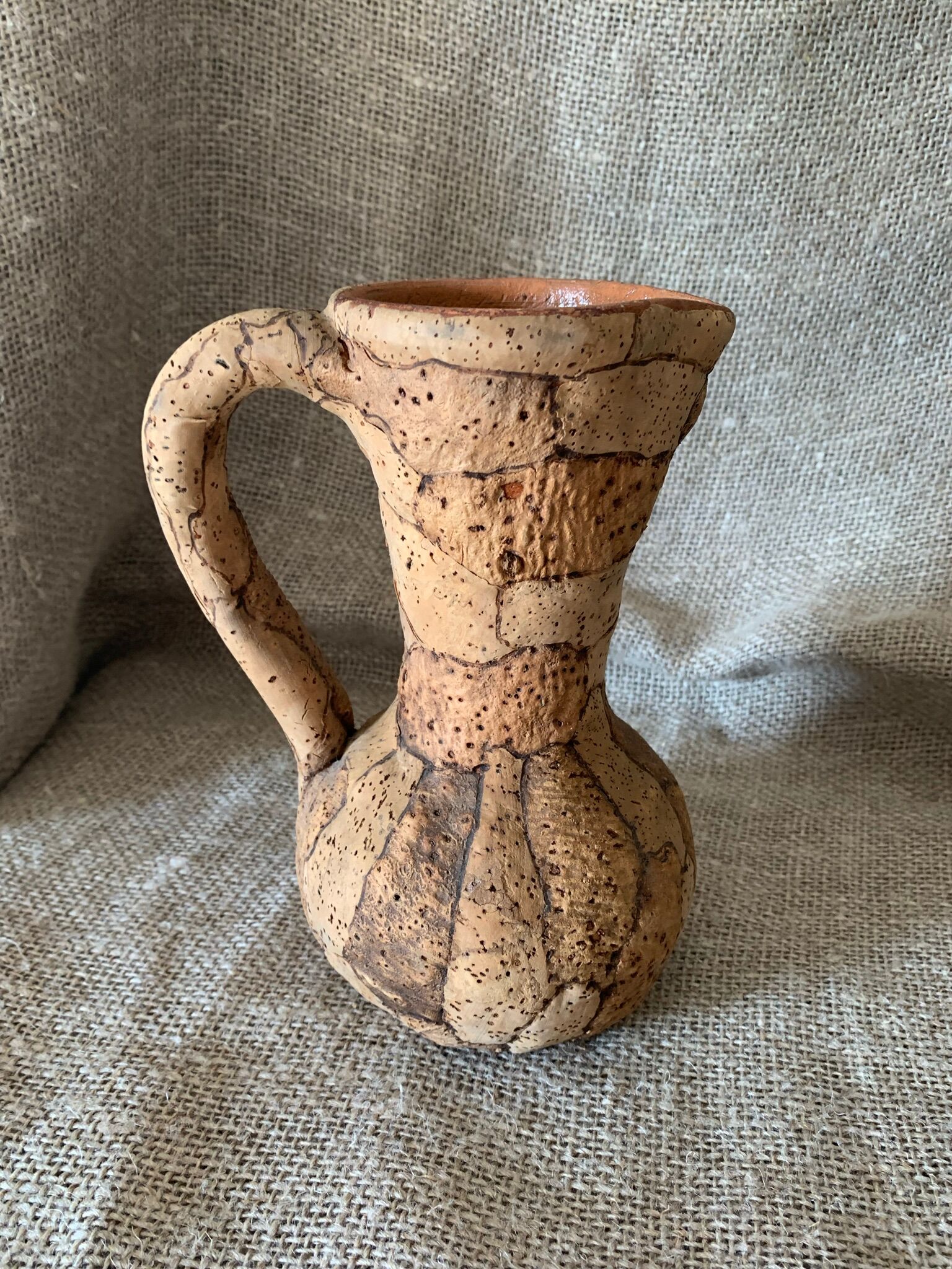 Vintage cork pitcher