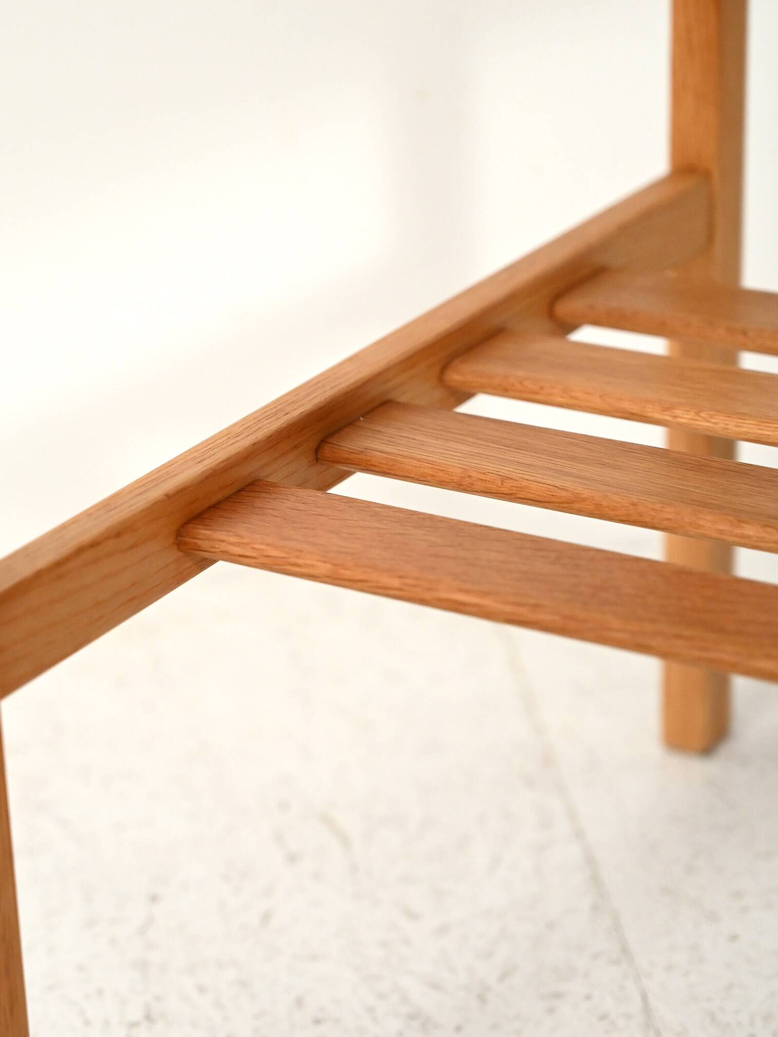 1960s Scandinavian vintage oak bedside table