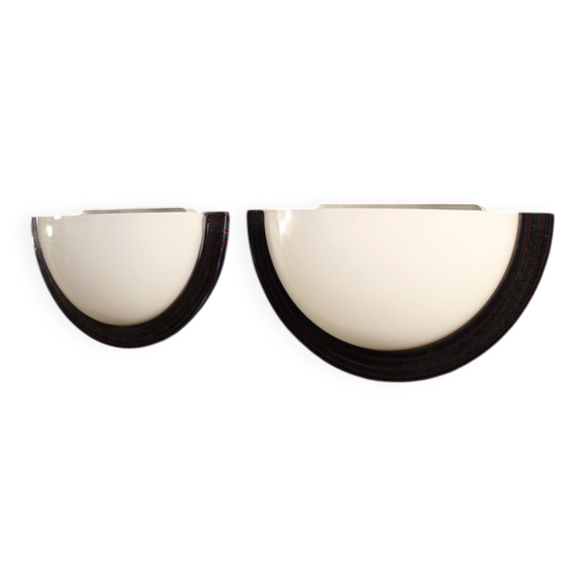 Pair of 70s wall lamps