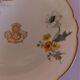 Porcelain compotier monogram gold store of the iron bridge Paris