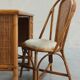 Bureau et chaise en bambou et rotin