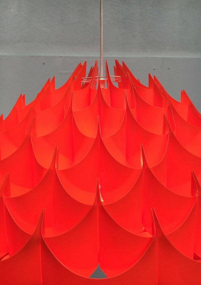 Suspension Rhythmik mid-century by Milanda Havlova for Vest Leuchten, Austria, 1960s.