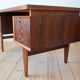 Mid-century danish floating rosewood desk, 1960