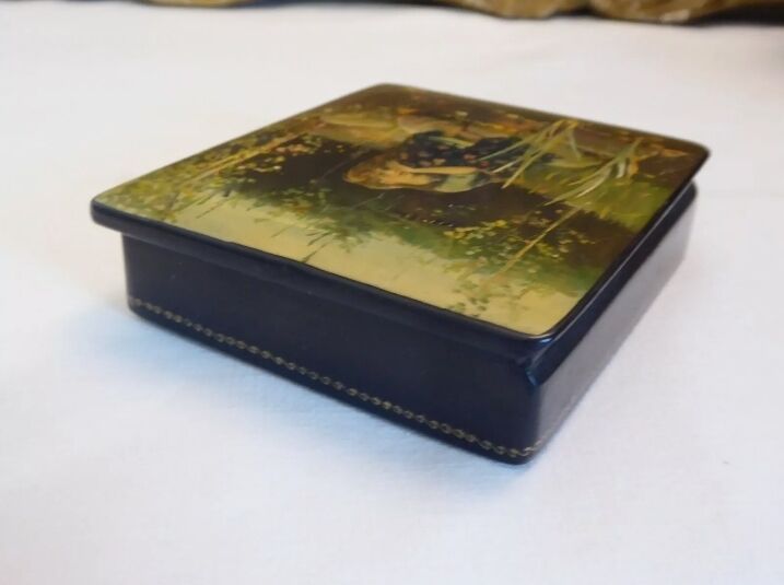 Russian lacquered box