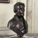 Bronze bust of Admiral Hucos, signed Dubray 1854