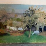 Landscape signed Lagrange