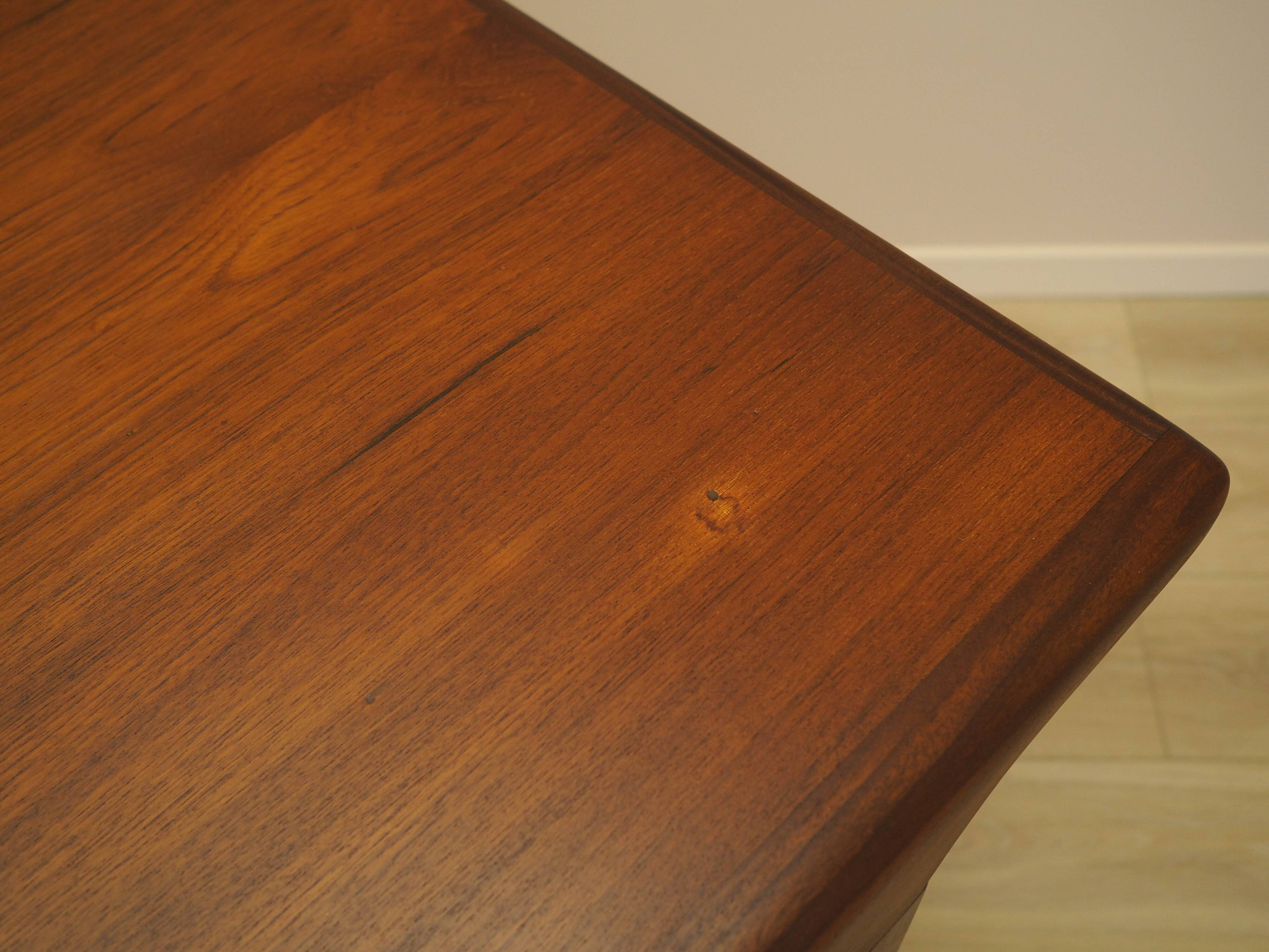 Teak table, Danish design, 1970s, designer: Johannes Andersen