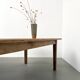 Very large farmhouse table in solid oak, 1950s – L300 cm