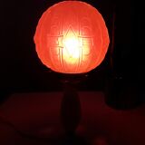 Art deco opaline lamp
