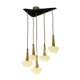 Cascade chandelier 50s