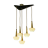 Cascade chandelier 50s