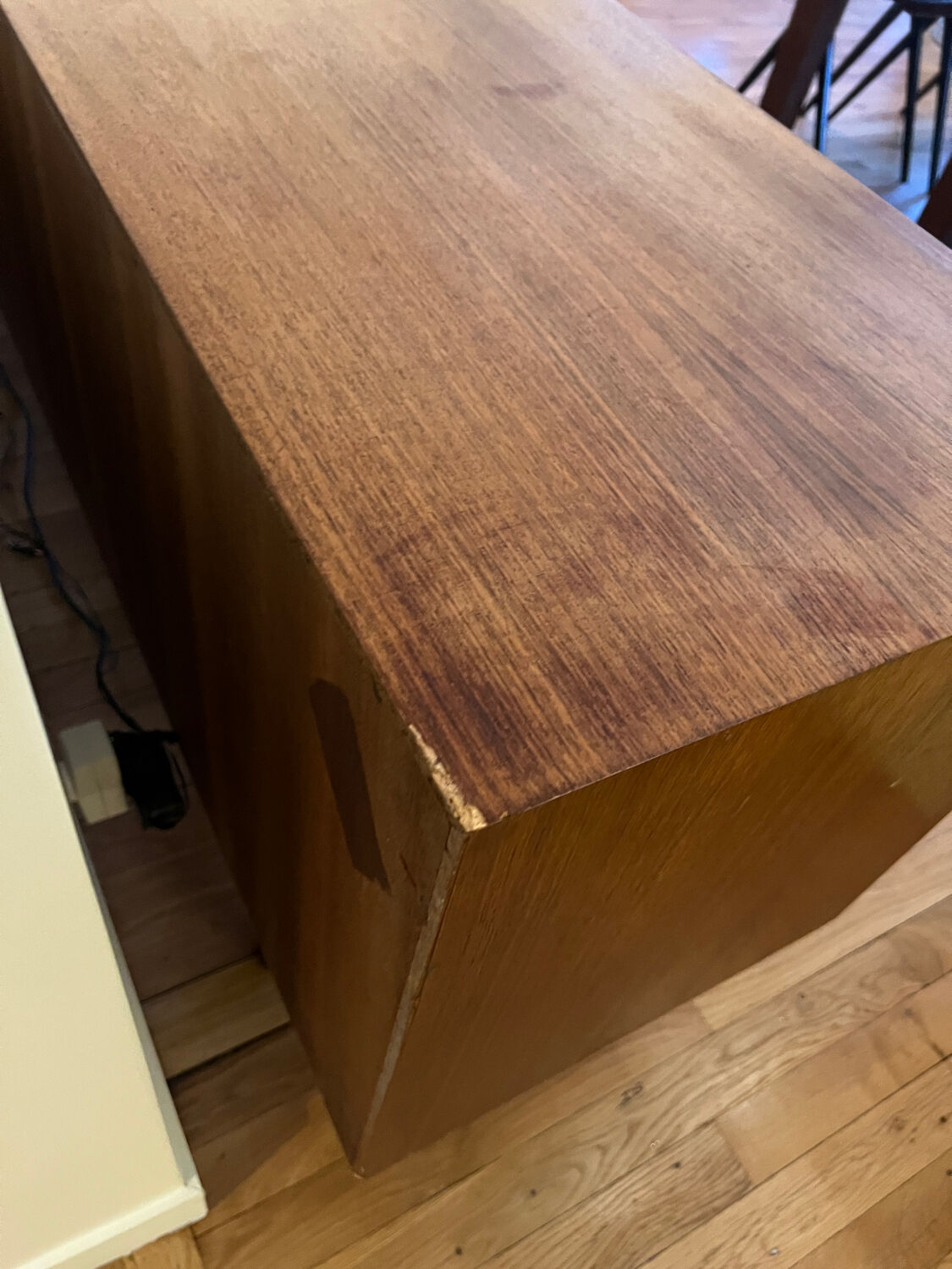 Vintage wooden enfilade