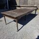 Table de ferme ancienne XXL , 268 × 110cm