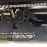 Antique typewriter remington