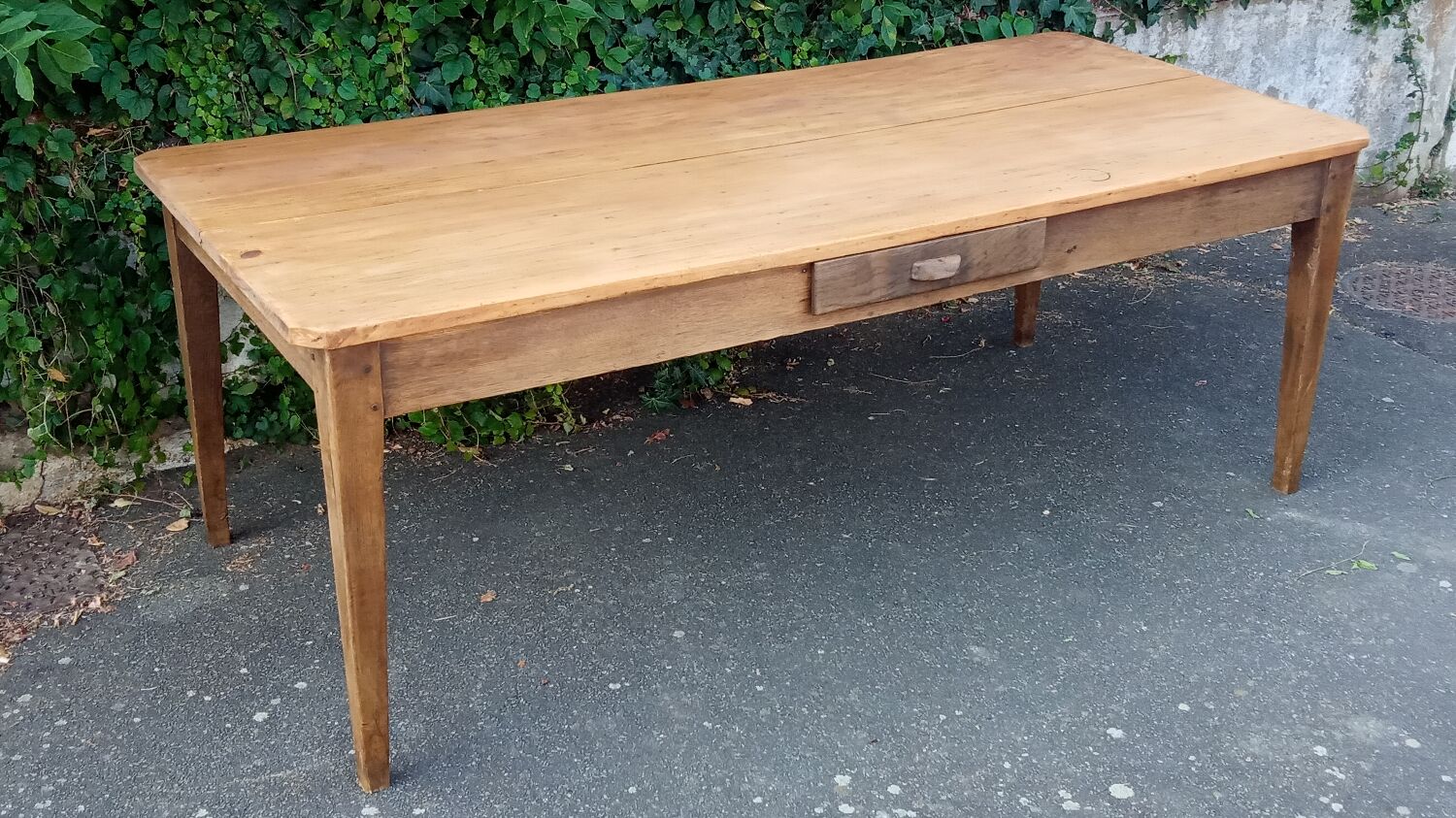 Farmhouse table early XXth 200 cm