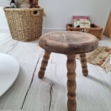 Vintage tripod stool
