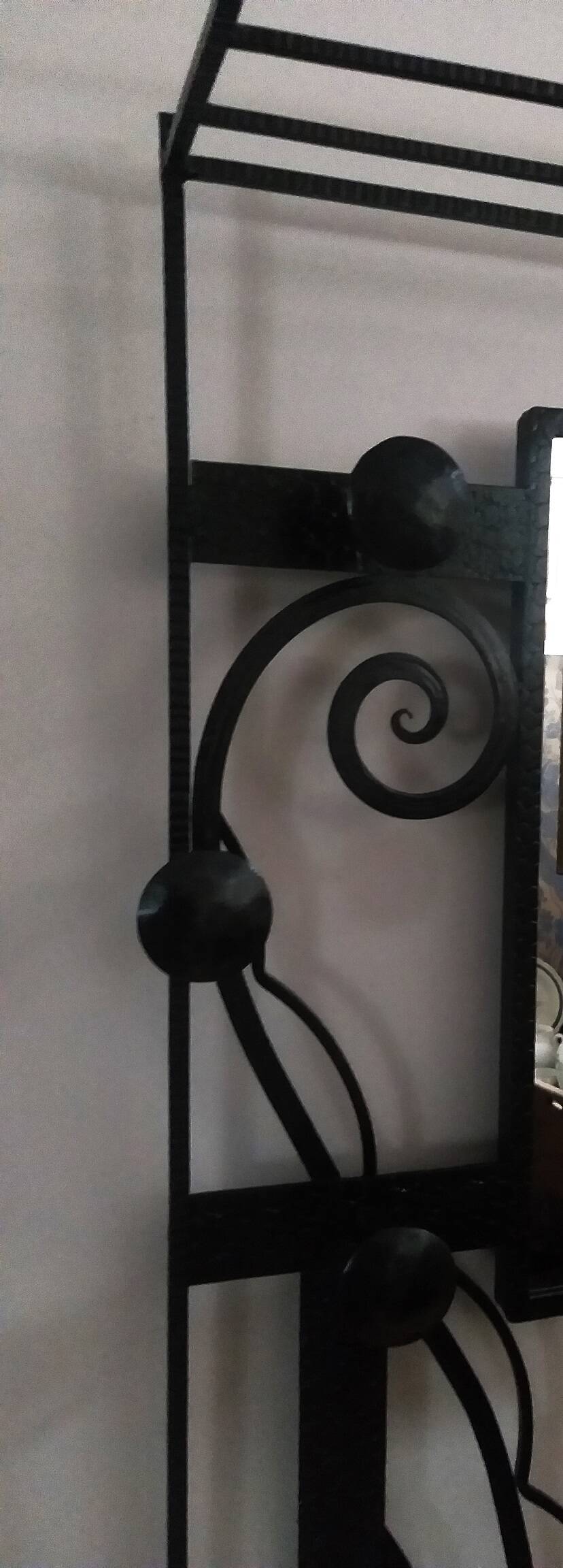 Art Deco coat rack