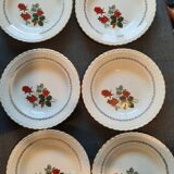 St Amand 6 hollow plates