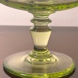 Baccarat/Saint Louis Compotier Ouraline crystal