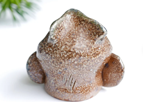 Ceramic owl by Jean Claude Monange, 50s