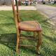 6 chaises Louis Philippe cannées