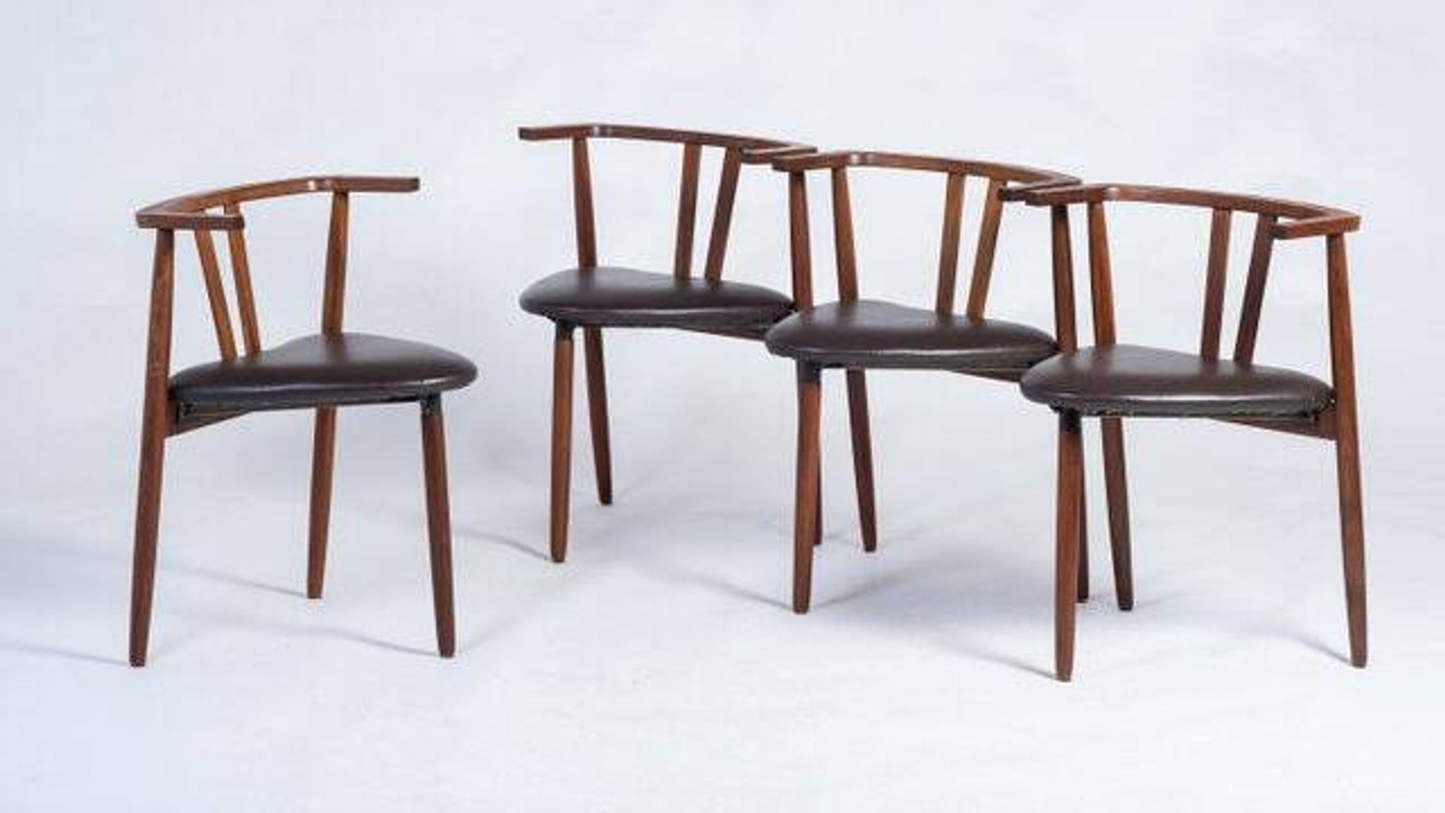 Chaises de Salle à Manger en Teck par Hans Olsen, 1960s, Set de 4
