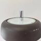 Grande lampe de table champignon extra large de style mid-century par Hillebrand, années 1970.