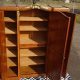 Old three-door wardrobe