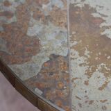 Table base oeil brutaliste en ardoise Paul Kingma