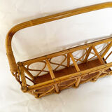 Rattan bottles holder