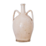 Antique ceramic white vase