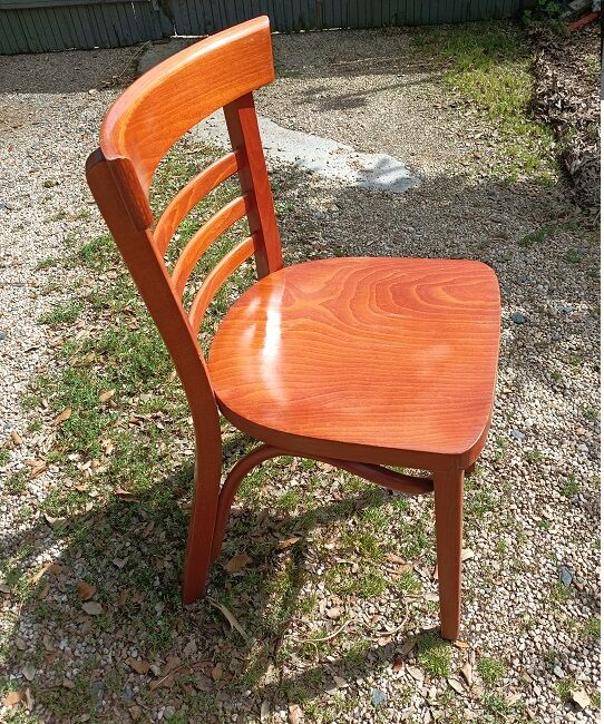 Wooden bistro chair