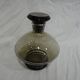 Vintage smoked glass carafe