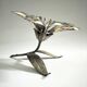 Metal ashtray in the shape of a flower, Sharp 1960s.
