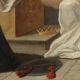 Religious subject, oil on canvas, Italy 17th-18th century