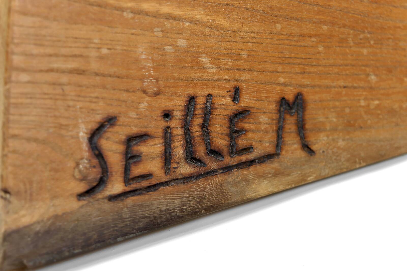 Important Sculpture of a Woman's Body, Cedar and Oak, Brutalism, 1970