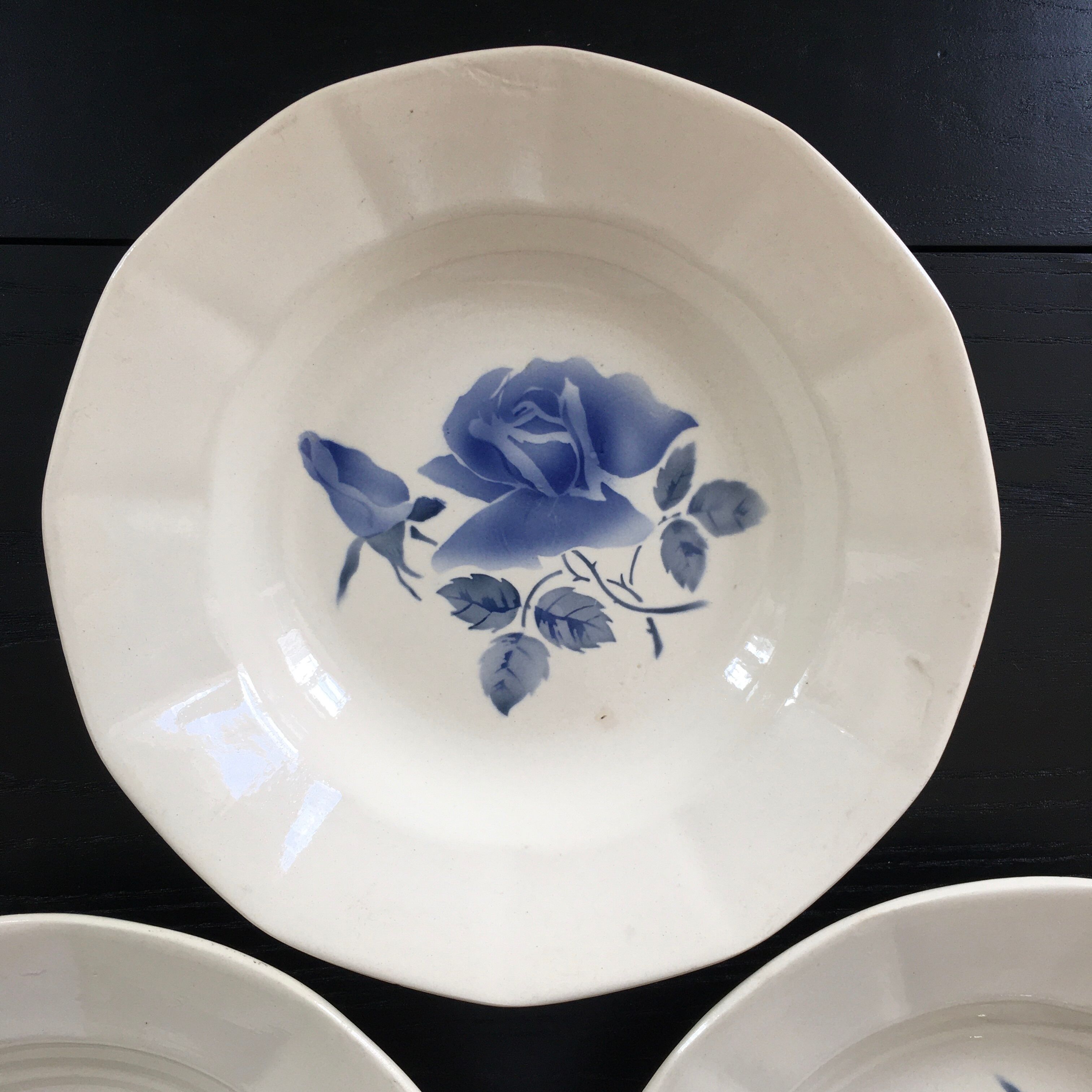 Lot of 3 Digoin plates