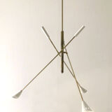 Vintage 3 arm chandelier