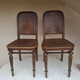 Pair of Thonet Vienna bistro chairs