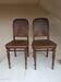 Pair of Thonet Vienna bistro chairs